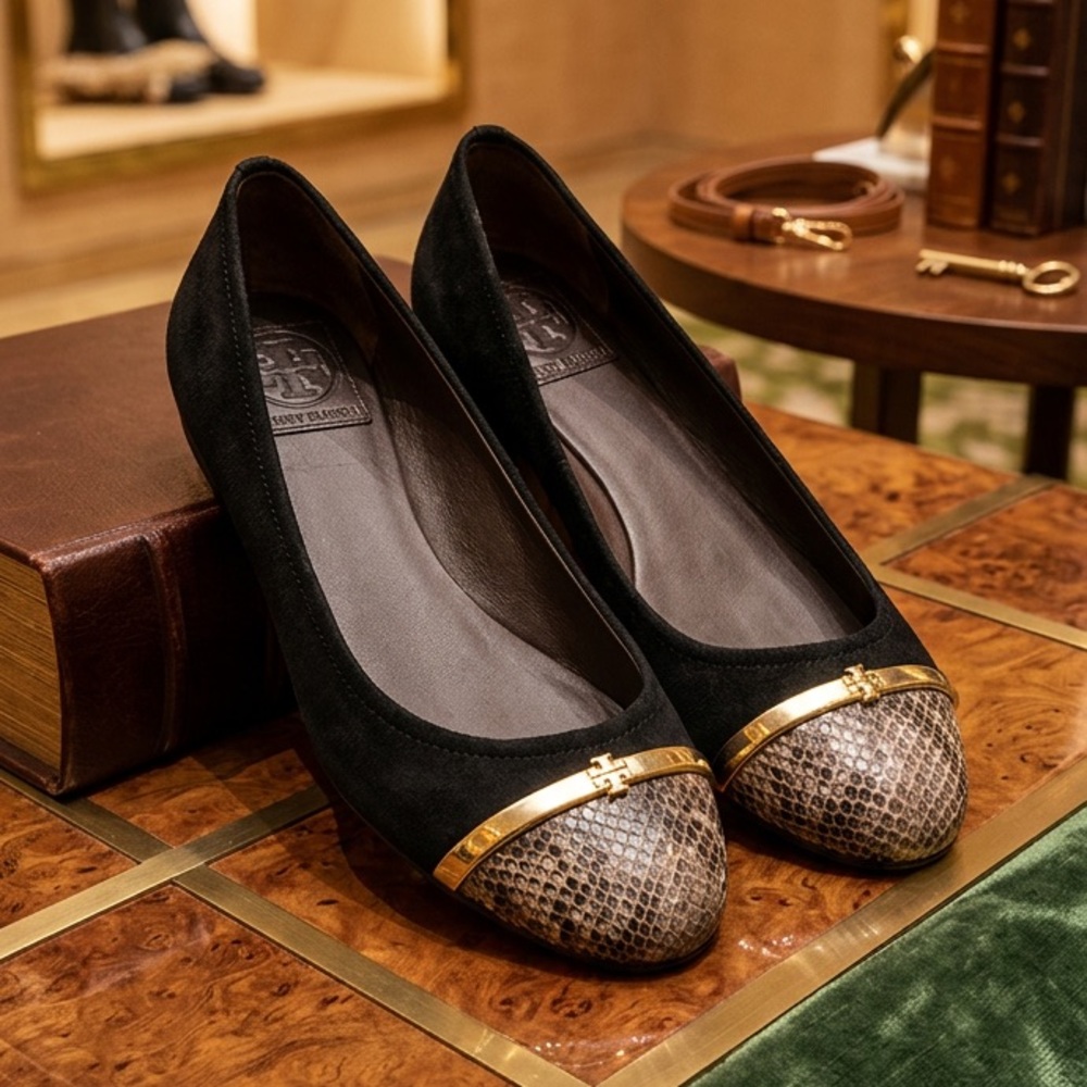 Tory Burch Pacey Skimmer Flat size 7.5
